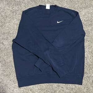 Navy Blue Nike Crewneck